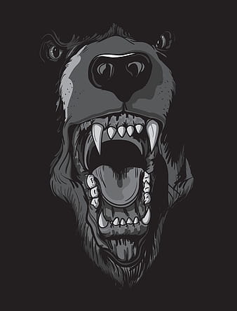 Grizzly bear t-shirt design vector ai eps