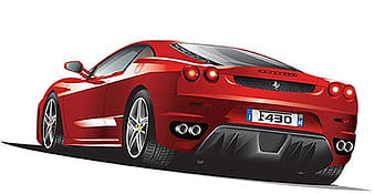 Ferrari Car eps vector