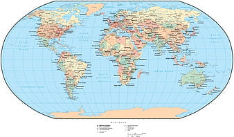 Vector map of the world vector ai