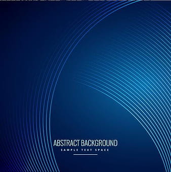 líneas onduladas curva fondo azul eps