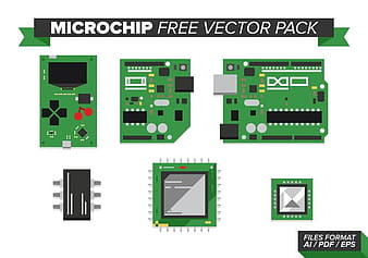 Microchip Free Vector Pack ai eps