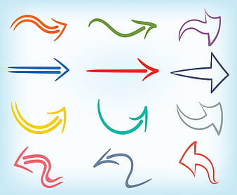 Vector de iconos de flecha gratis eps