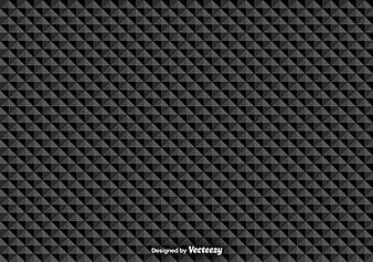 Patrón transparente de vector con triángulos negros ai