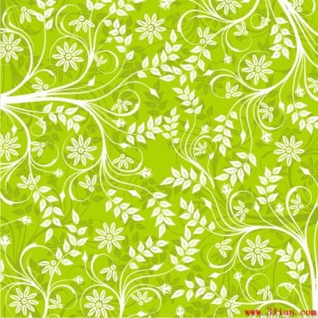Leaves pattern vector cdr