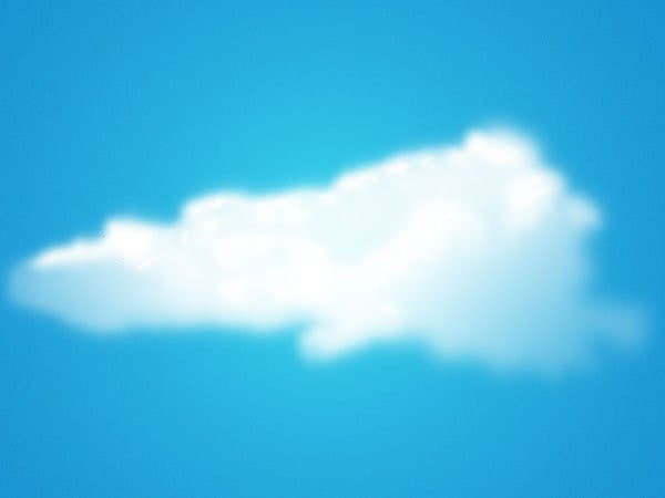 Vector Cloud Background ai