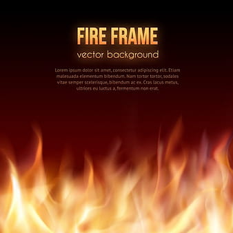 Fire flame background eps vector