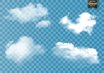 Smoke effect transparent illustration vector  eps