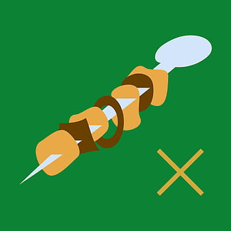 Flat cartoon of meat sauce grill and other vector eps ai