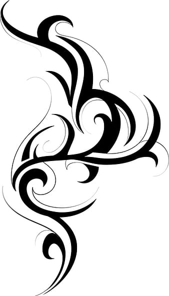 Vector de diseño de adornos de tatuajes negros set  svg