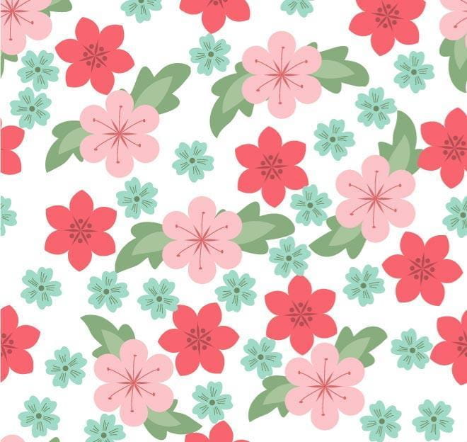 flower pattern vector eps