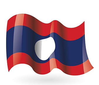 laos Flagge ai eps