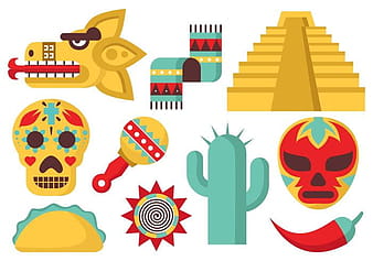 Free Mexico Icons Vector eps
