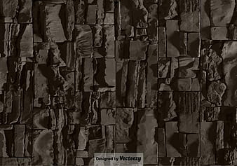 Stone Wall Texture - Vector Background ai