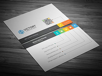 Creative Business Card Freebie psd vector