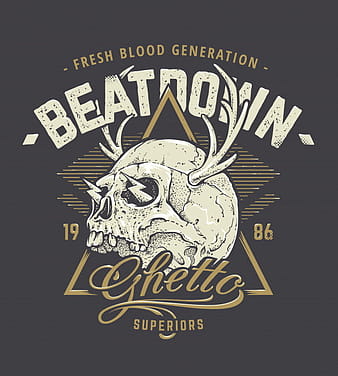 Diseño de fondo de calavera eps