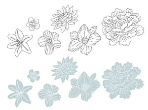 Vector background patterns-5 ai