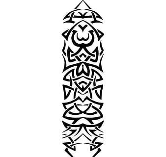 elemento de vector de tatuaje tribal 2 eps
