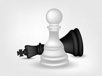 Chess Pawn and King eps ai vector