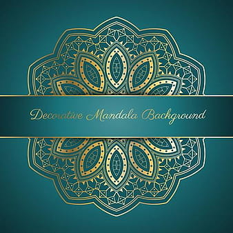 Fondo decorativo mandala eps
