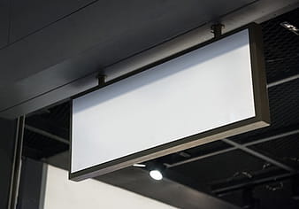 Mockup billboard kosong psd