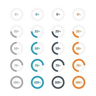Loading icons eps vector