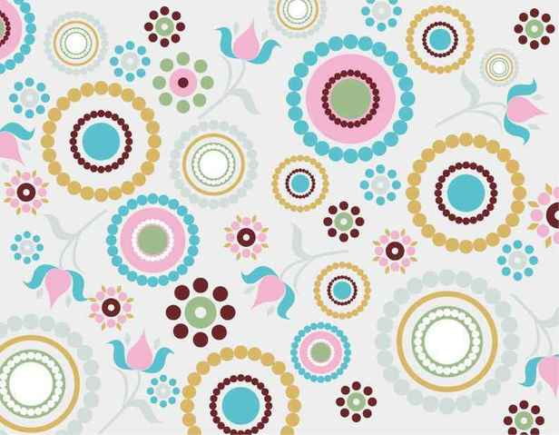 Retro Pattern eps vector
