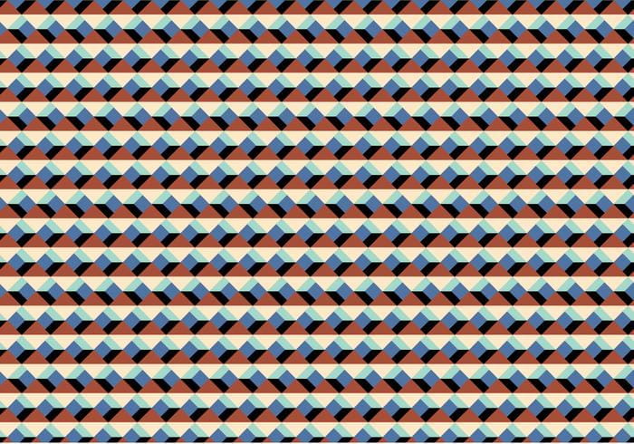 Cube Pattern Background eps vector