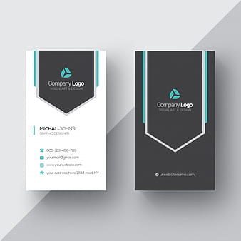 Elegant business card psd vector