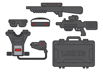 Laser Tag Vector eps
