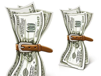 Dólar estadounidense y el cinturón eps