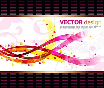 Dynamic Pattern Background eps vector