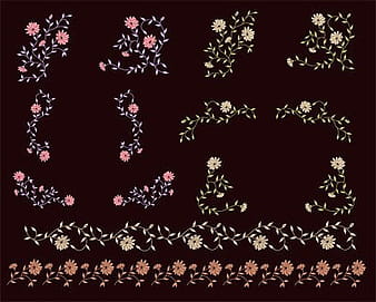 South Korea Background pattern vector material series ai