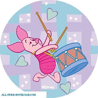 Winnie the Pooh Piglet  eps vector