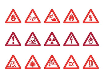 Warning Signs Vector ai