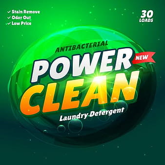 detergent product packaging template eps vector
