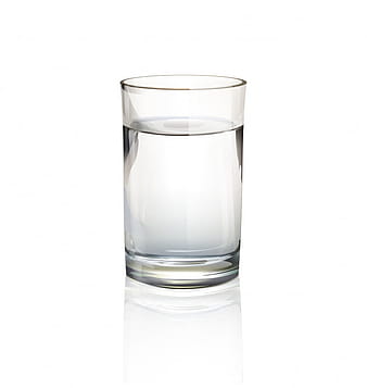 Isolated glass of water eps vector