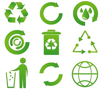 Reciclar icono eps