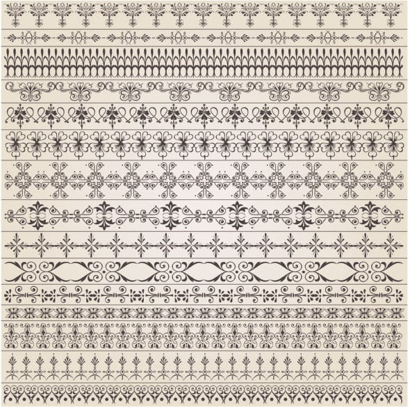 Fine pattern vector eps