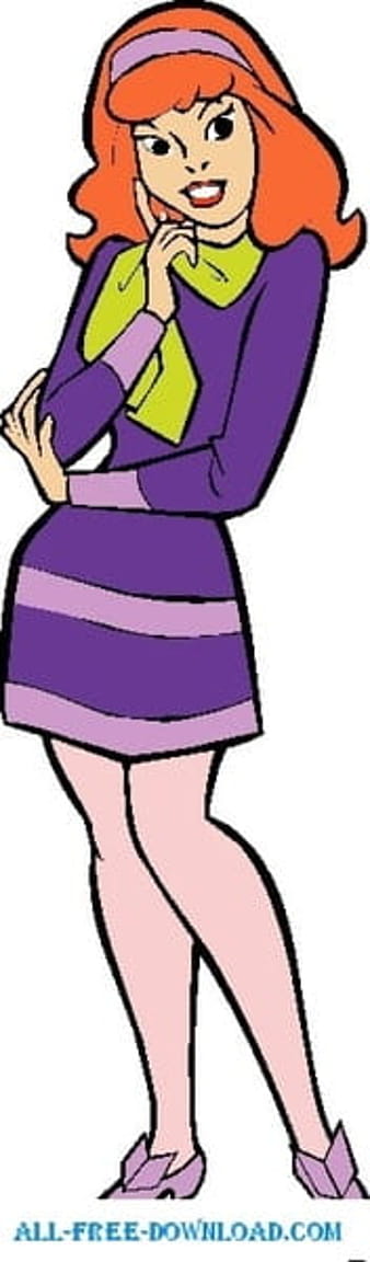 Scooby Doo daphne001 eps vector