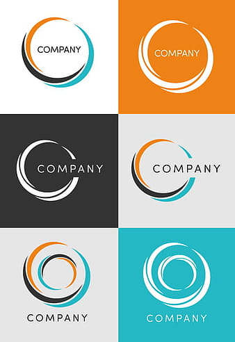 Diseño de vector de logo de círculo corporativo ai eps svg