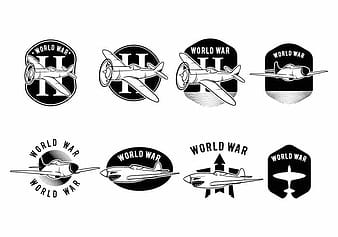 World War 2 Air Plane eps vector