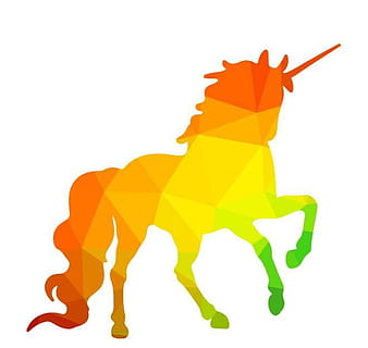 unicorn vector silhouette ai eps