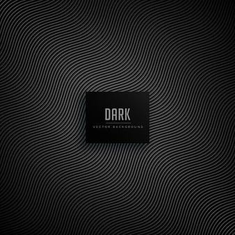 fondo oscuro con líneas onduladas eps