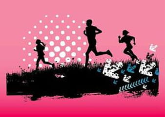 Running People ai vector