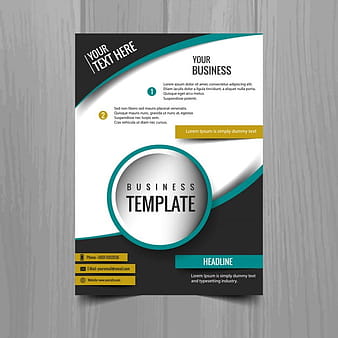 Modern business brochure eps ai vector