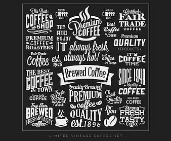 Coffee Logo Collection Vector eps svg