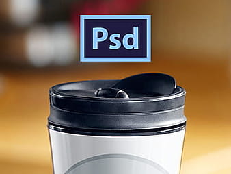 Starbucks Tumbler Template psd vector