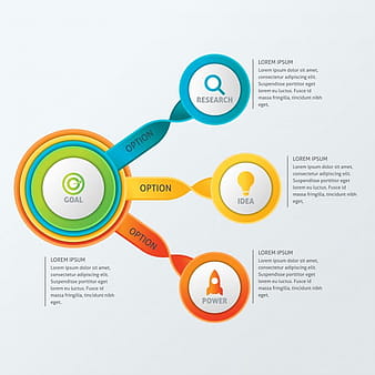 Circle Business Infographic Template eps vector