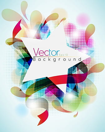 Symphony dynamic pattern background vector eps