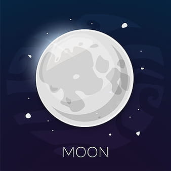 moon vector eps